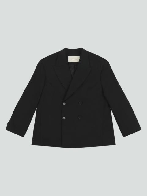 entire studios DOUBLE BREASTED BLAZER BLACK
