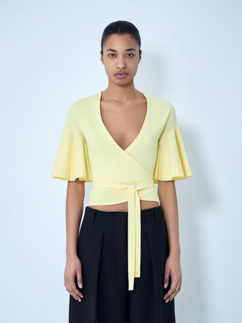 JACQUEMUS Wrap Knit Top