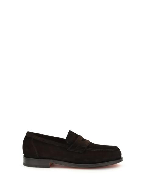 Santoni Santoni Suede Loafer