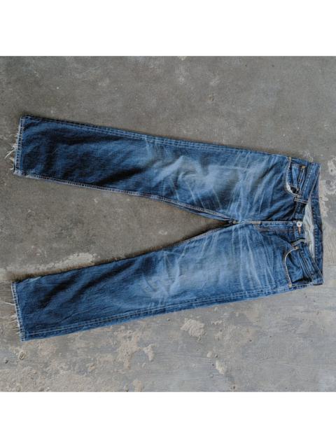 Levi's Levis's 502 Distressed Riveted Trousers Jeans Pants