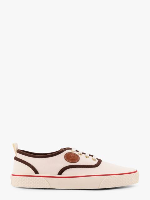 Valentino Valentino Garavani Nojoke Canvas Sneakers With Contrasting Profiles