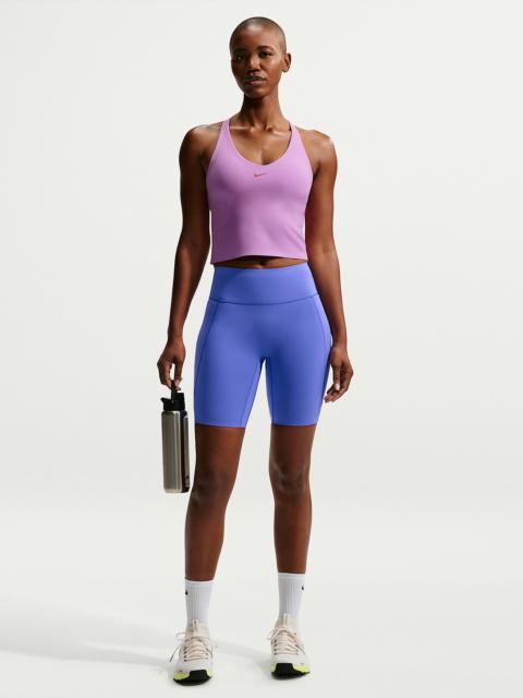 Nike Nike Universa Women's High-Waisted 8" Biker Shorts with No Front Seam