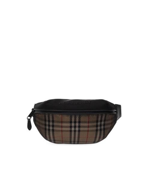 Burberry Check Mesh Belt Bag