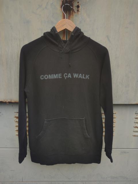 Other Designers Comme Ca Ism - Comme Ca Walk Black Spellout Hoodie