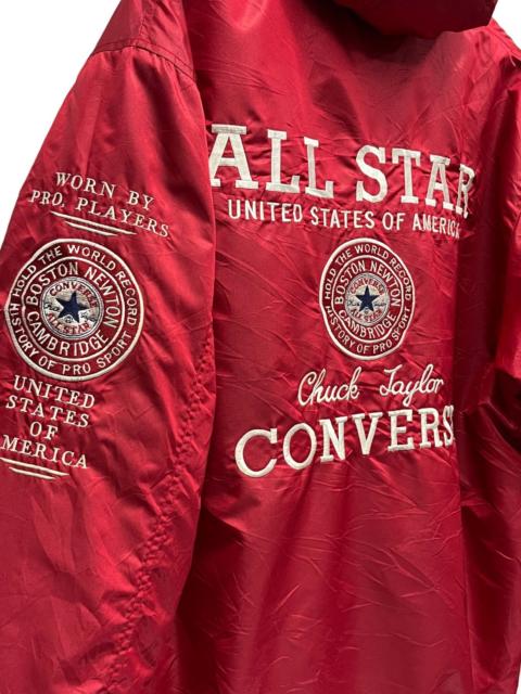 Converse Vintage CONVERSE ALLSTAR BOSTON MASS. USA Parka Coach Jacket