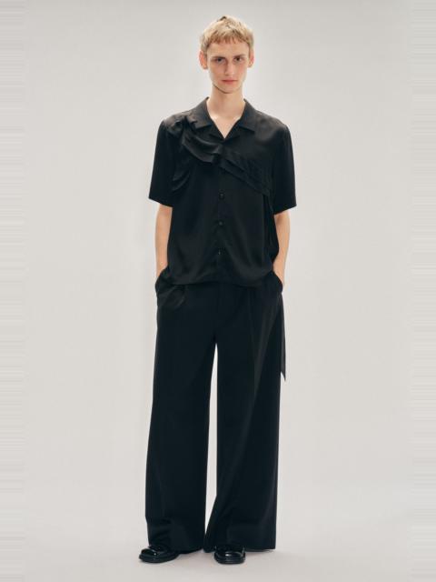 Simone Rocha Pressed Bow Sash Shirt