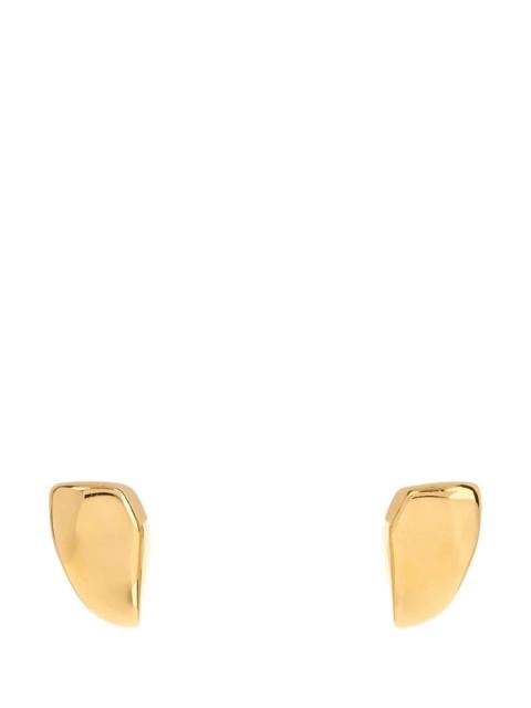 Bottega Veneta Bottega Veneta Women Gold Silver Small Prisma Earrings
