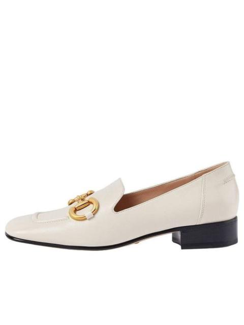 (WMNS) Gucci Loafer with Horsebit 'White' 700064-C9D00-9022