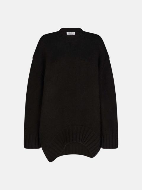 THE ATTICO BLACK SWEATER