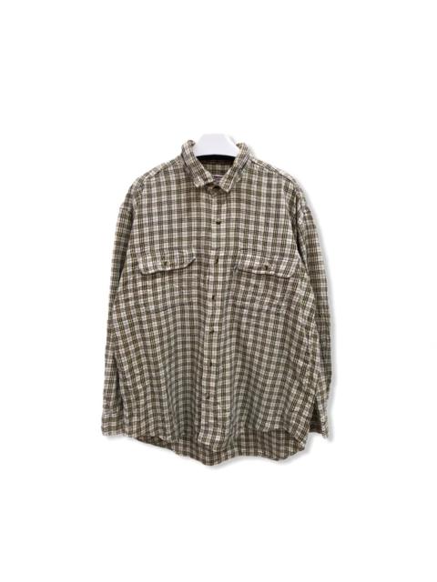 Other Designers Vintage - Vintage Renoma Plaid Tartan Flannel Shirt 👕