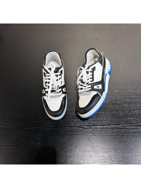 Louis Vuitton Louis Vuitton Lv Trainer Black and Blue Hiroshi Fujiwara Casual Shoes Men's Sneakers