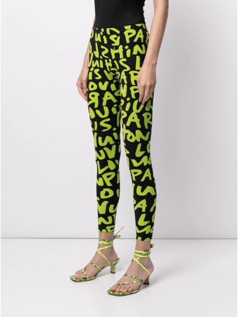 Louis Vuitton LV - MJ - Stephen Sprouse - S/S 09 - Graffiti Leggings