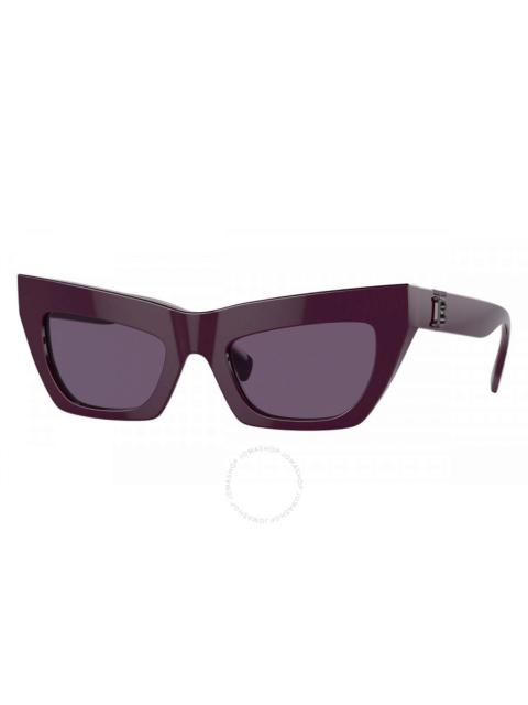 Burberry Burberry Violet Cat Eye Ladies Sunglasses BE4405 34001A 51