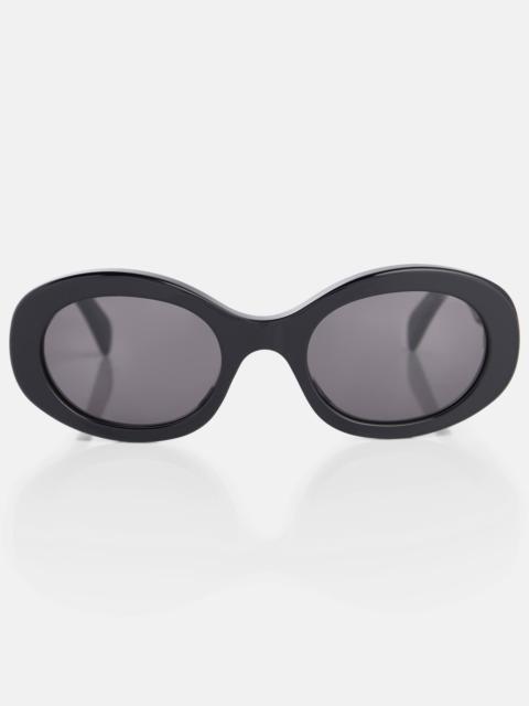 CELINE Triomphe 01 oval sunglasses