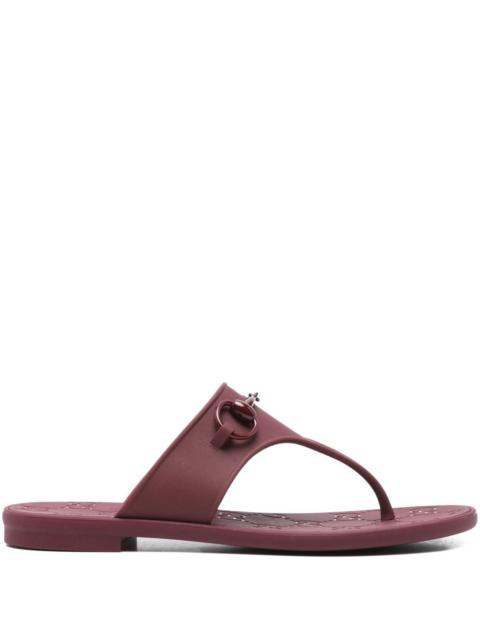 GUCCI Gucci Women Horsebit Thong Sandals