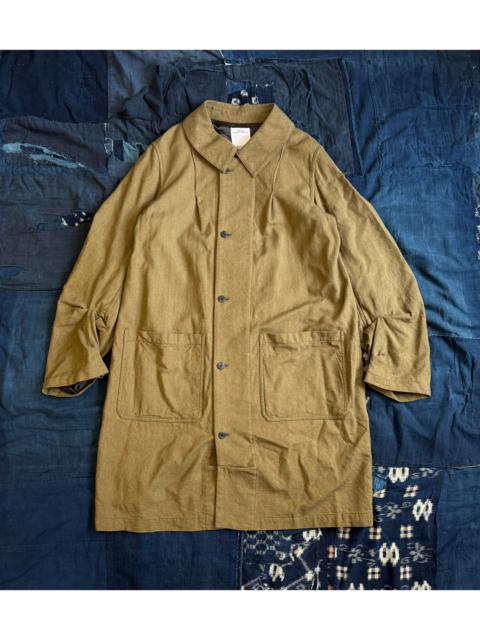 VISVIM 18AW AYRES COAT NELL W/LI wool blend coat