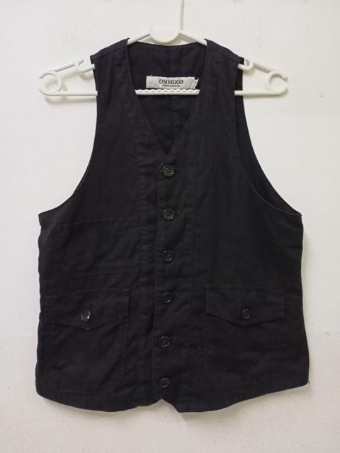 Other Designers Japanese Brand - Omnigod black Women Vest