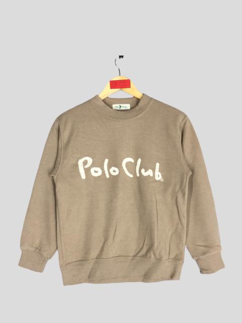Other Designers Vintage - Polo Club Spellout Sweatshirt Crewneck Pullover Size M