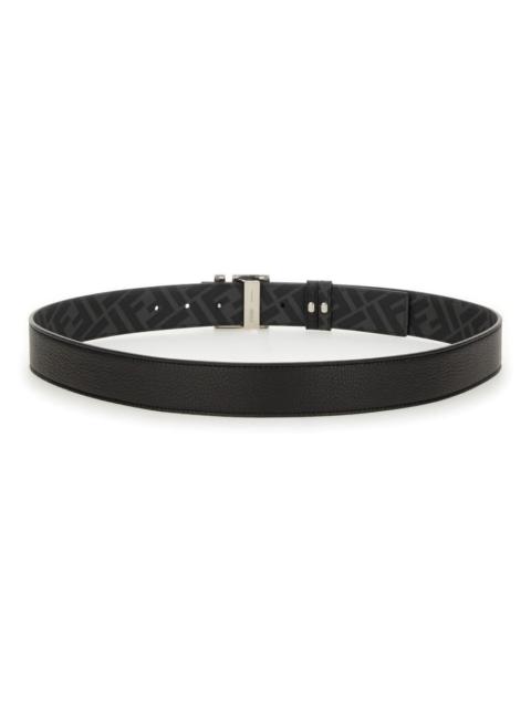 FENDI Fendi Men "Sqaured Ff" Reversible Belt