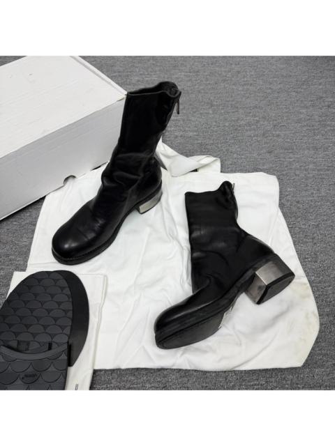Guidi Guidi 788zi silver heel back zip boots