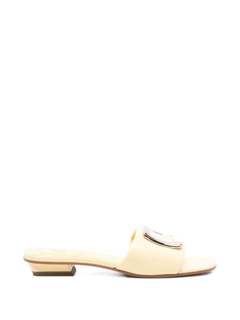 Roger Vivier Roger Vivier Women Leather Flat Sandals