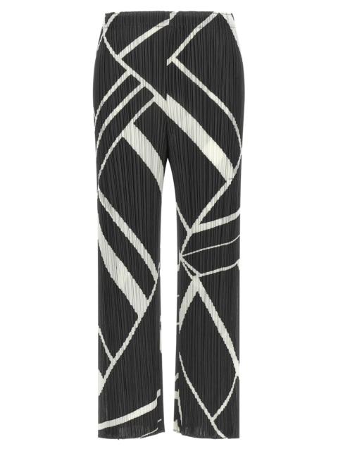 Pleats Please Issey Miyake Pleats Please Issey Miyake Women 'Fold Line' Pants