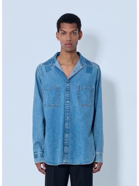Maison Margiela Maison Margiela Men Denim Button-Down Shirt