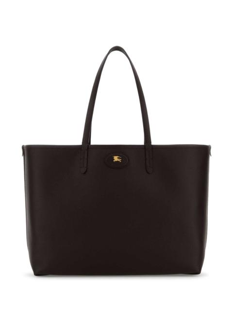 Burberry Burberry Women Dark Brown Leather Reversibile Bag