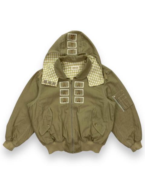Other Designers Pink House - Paseri Club Hooded Bomber Jacket