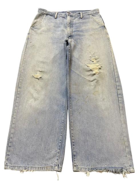 Other Designers Vintage Big John Faded Wash Distressed Style Baggy Jeans