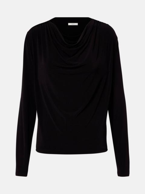 Vince Draped jersey top