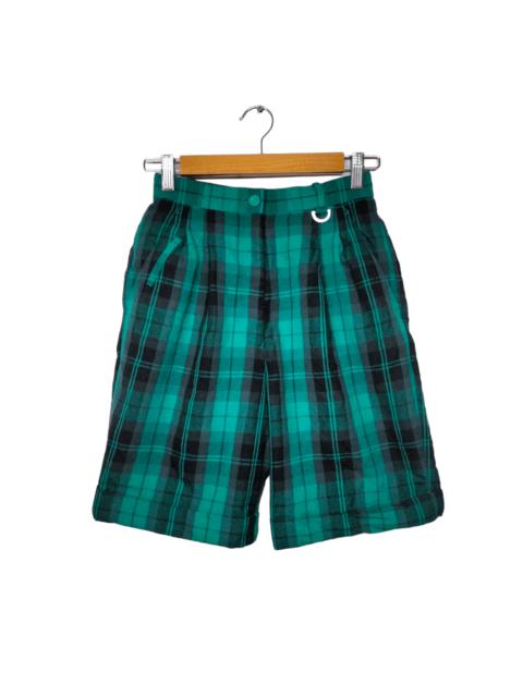 Dior Vintage Christian Dior plaid shorts