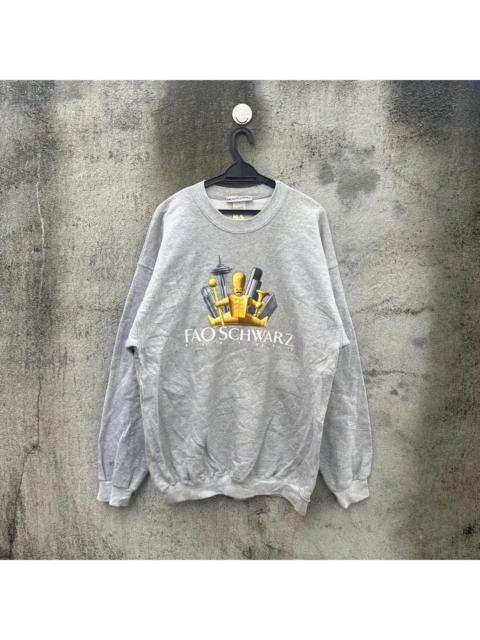 Other Designers Vintage 90s Fao schwarz sweatshirt pullover