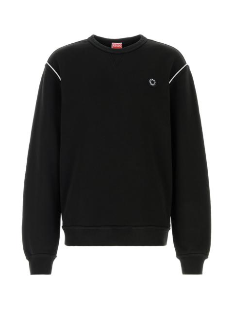 KENZO Black cotton sweatshirt