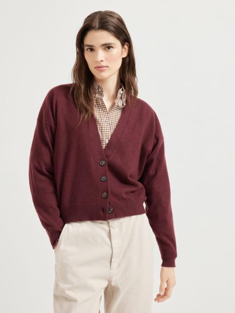 Brunello Cucinelli Cashmere cardigan with monili