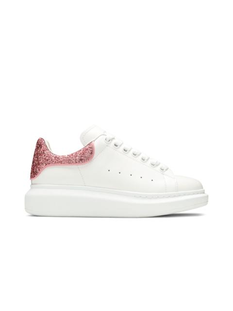 Alexander McQueen Alexander McQueen Wmns Oversized Sneaker 'White Pink Glitter'