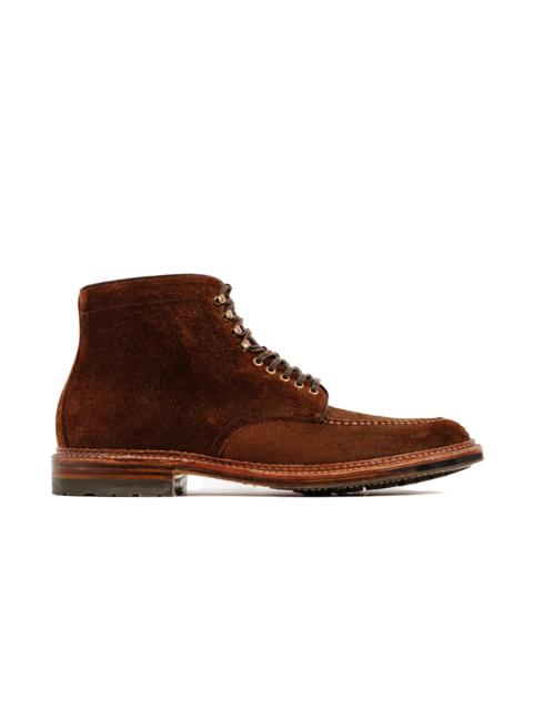 Alden Norwegian Front Blucher Boot Reverse Tobacco Chamois with Commando Sole G1901HC