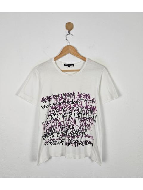 Comme Des Garçons Comme des Garcons CDG Wear your Freedom Shirt