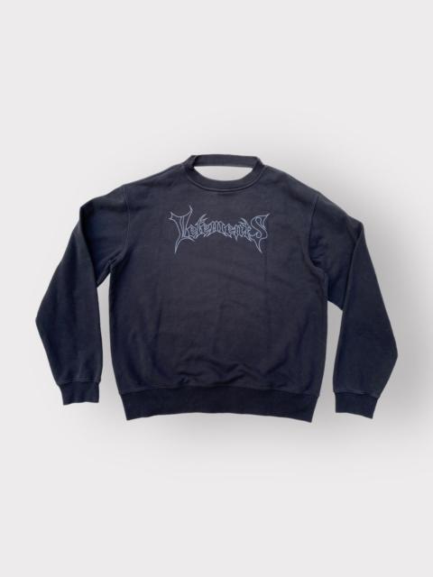 VETEMENTS SS16 champion Crewneck Sweater