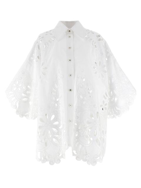 Dolce & Gabbana Dolce & Gabbana Women Cut-Out Embroidery Shirt