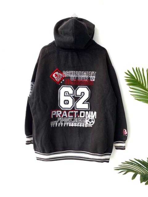 Other Designers Vintage - Vintage Pract Technical Products 62 Patch Embroidered Hoodie