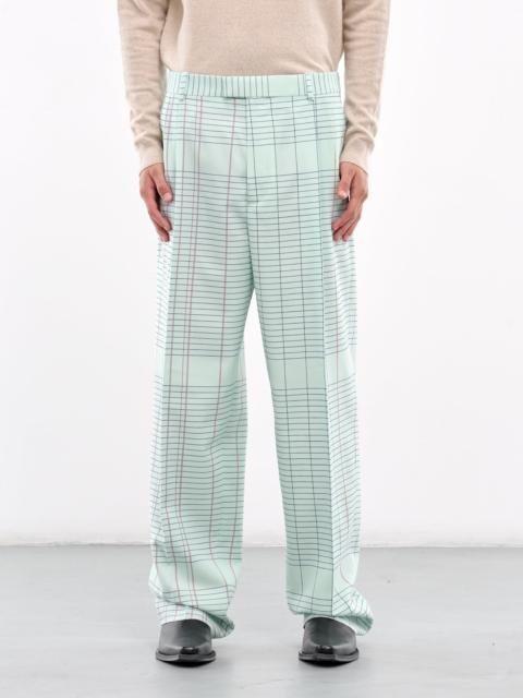 Notebook Wool Twill Trousers