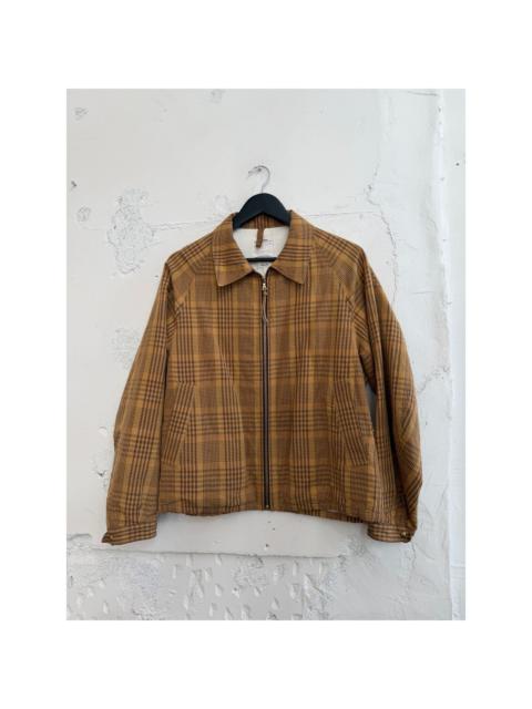 visvim Visvim Brown Checkered Peyton Swing Top