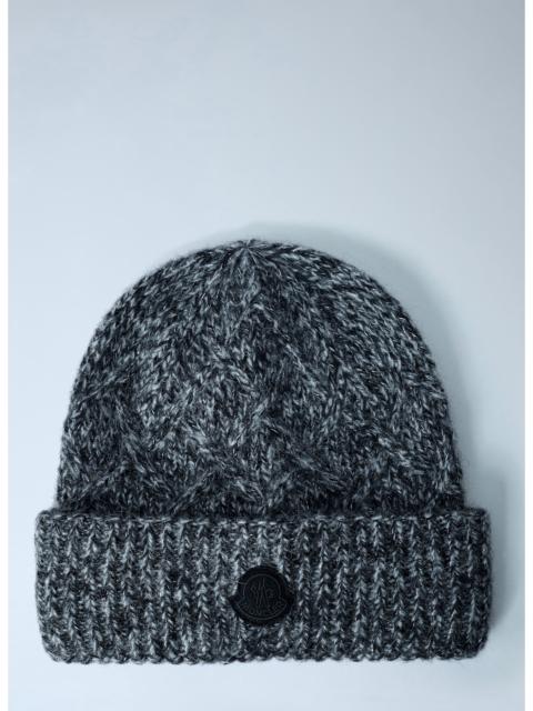 Moncler Moncler Women Logo Motif Beanie Hat