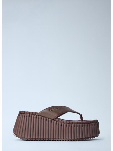 Chloé Chloé Women Nama Wedge Sandals