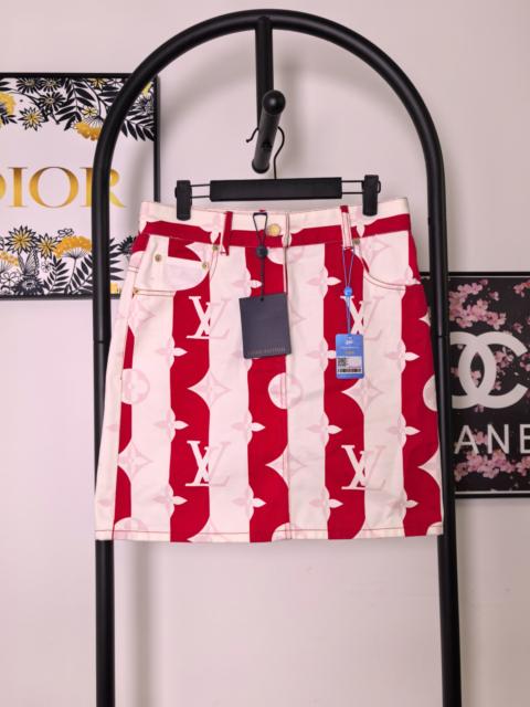 Louis Vuitton Louis Vuitton Denim Skirt