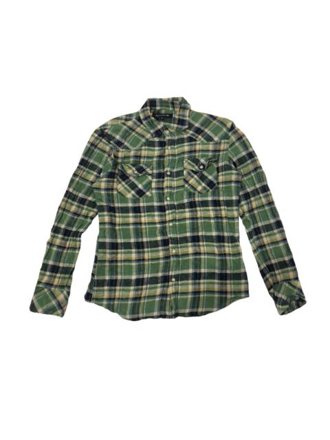 Other Designers Archival Clothing - Jackrose flannel button long sleeve double pocket