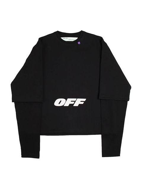 Off-White Off-White Mens Cotton Long Sleeve Sweatshirt OMAB022E184050031001