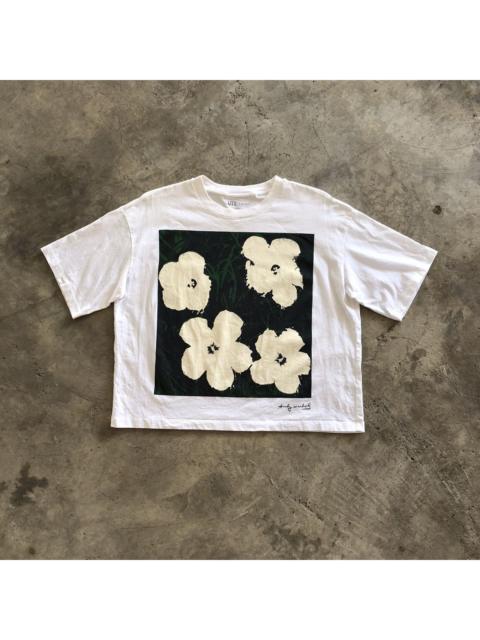 Other Designers ANDY WARHOL Flower Art Design Baggy Shirt