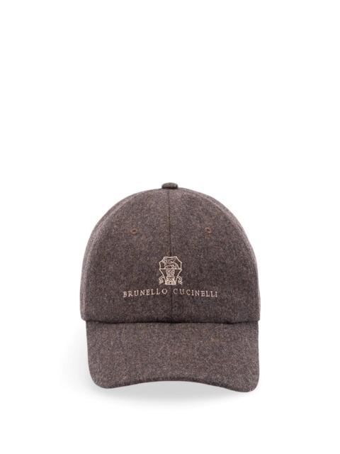 Brunello Cucinelli Brunello Cucinelli Men Baseball Cap With Embroidered Logo